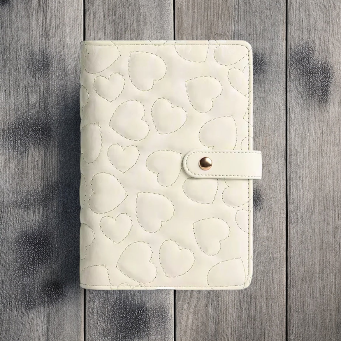 Pearl Hearts Binder