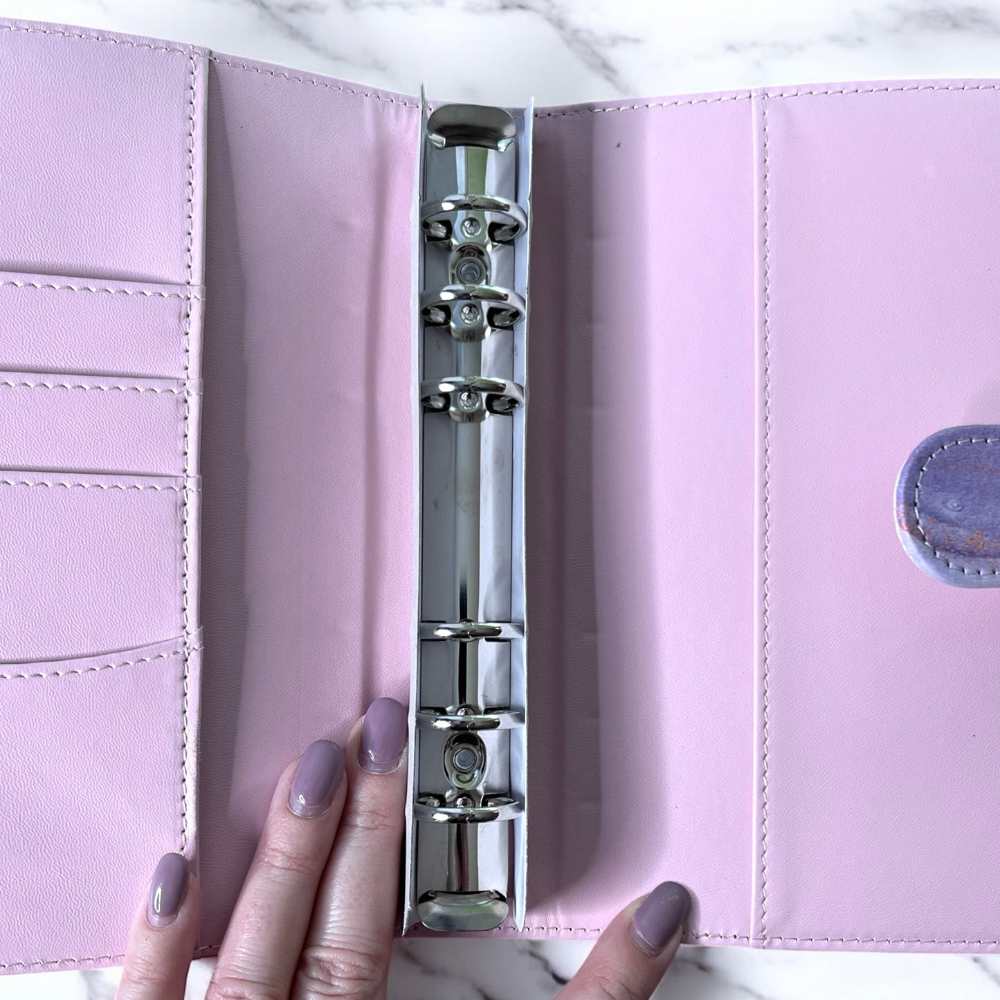 Marble Cash Binder