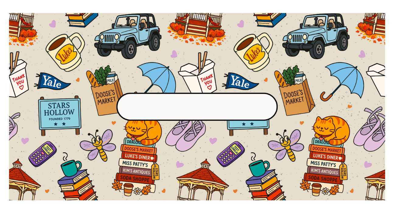 Gilmore Girls Cash Envelopes