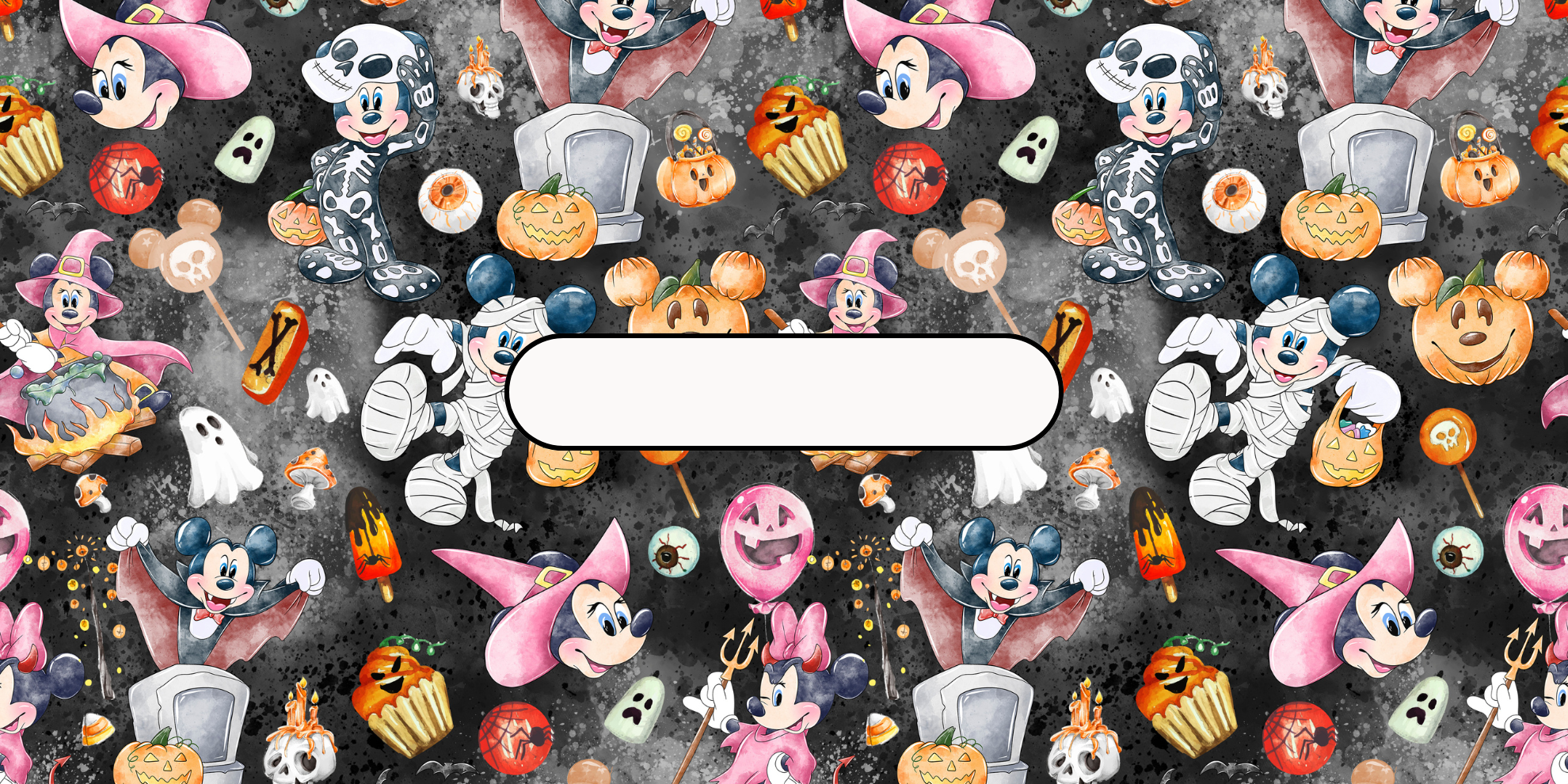 Spooky Mickey & Friends Cash Envelopes