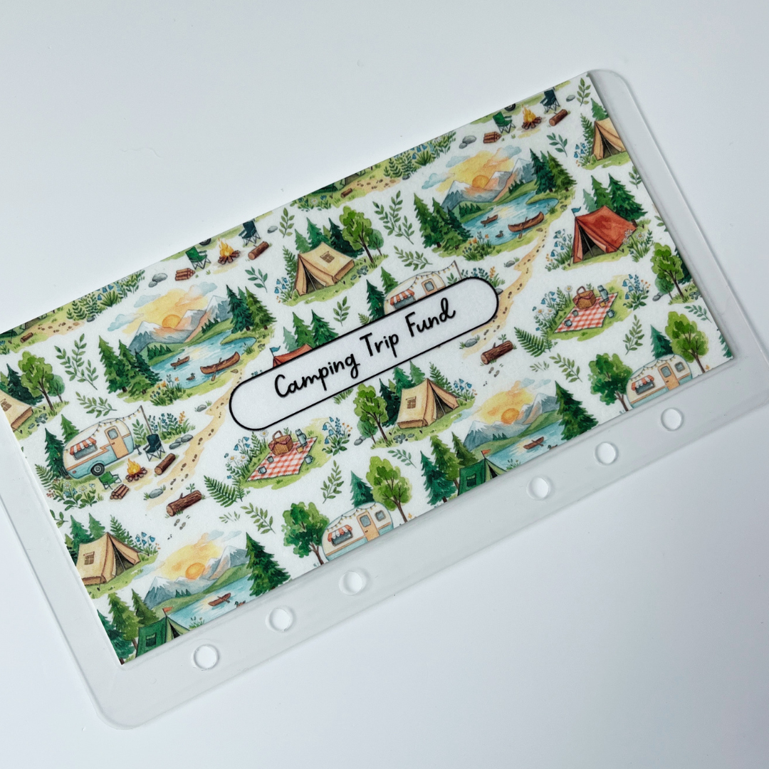 Camping Trip Fund Cash Envelope