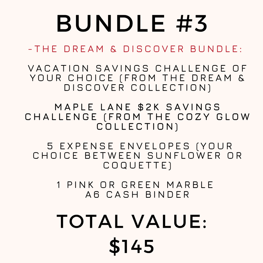 BUNDLE #3 (BLACK FRIDAY RAFFLE)
