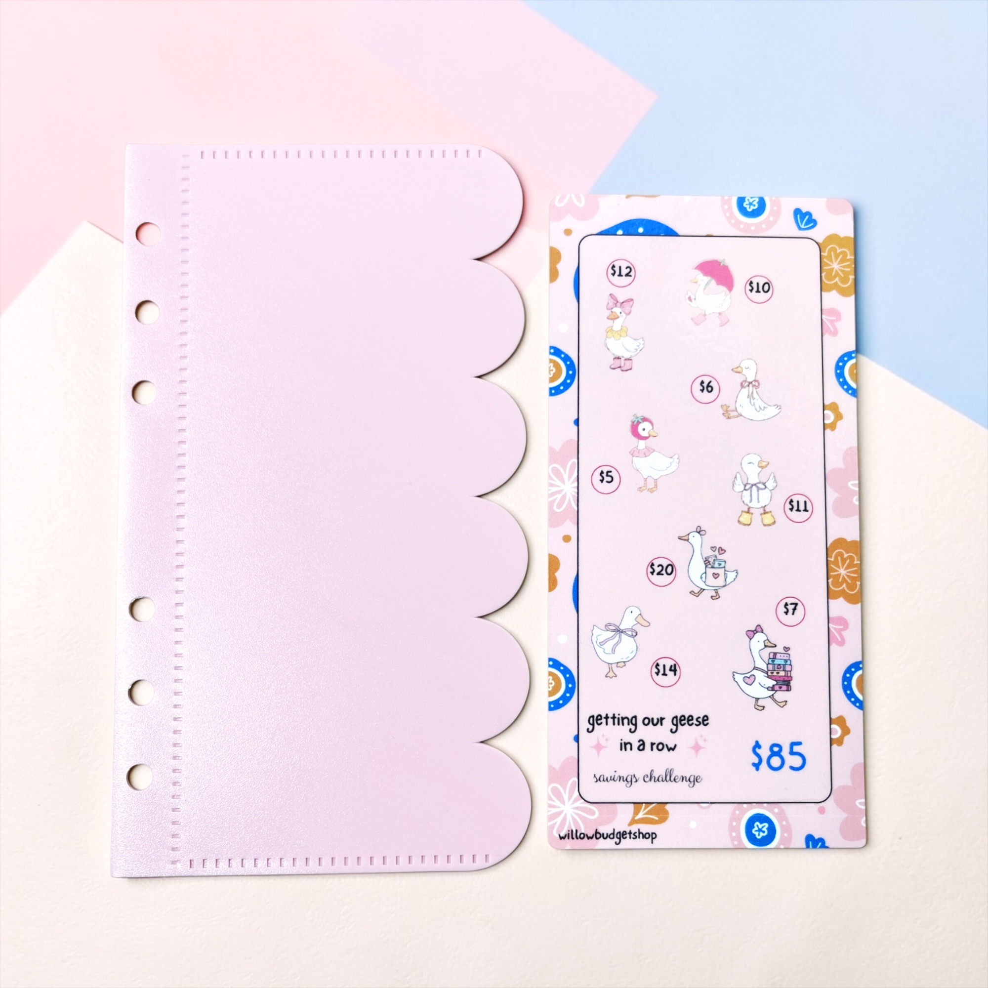 "Getting our Geese in a Row" Savings Insert with Envelope