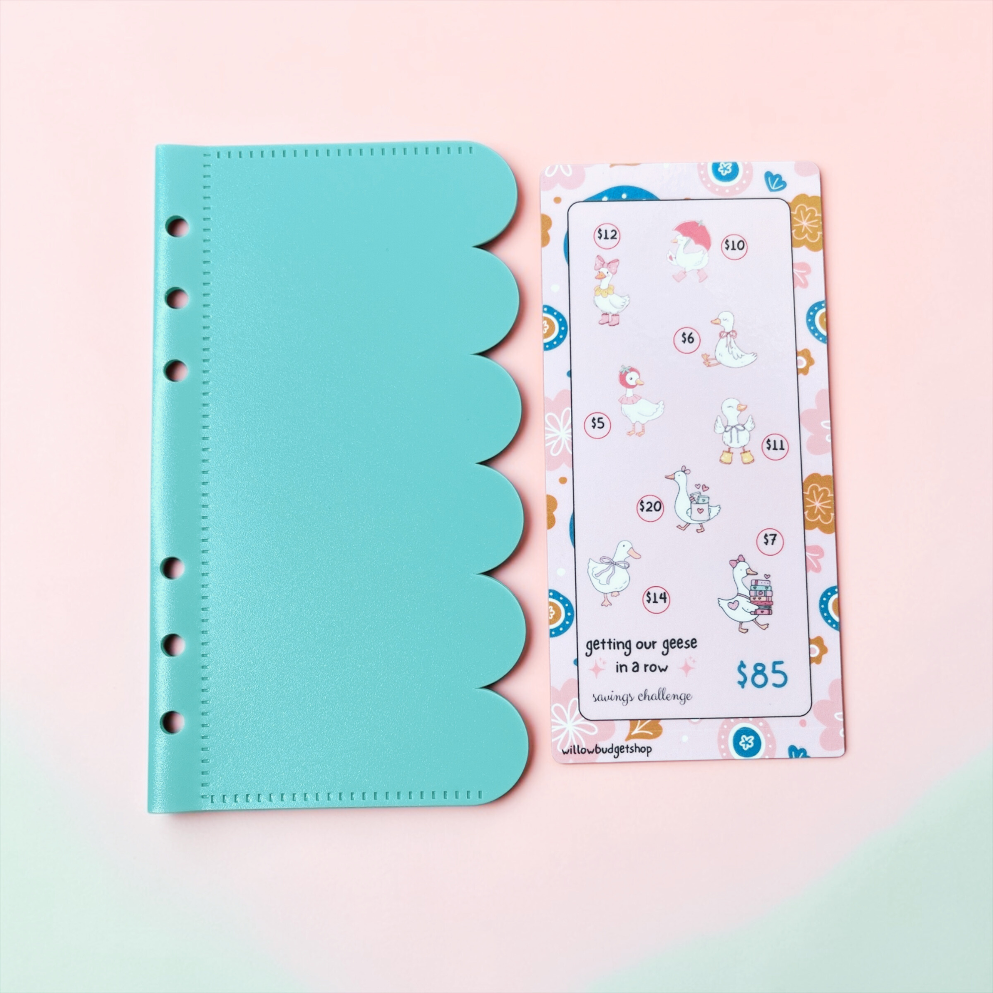 "Getting our Geese in a Row" Savings Insert with Envelope