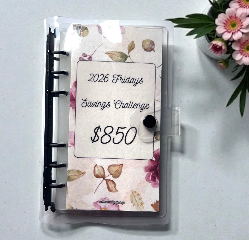Every Friday Savings Challenge ($850)