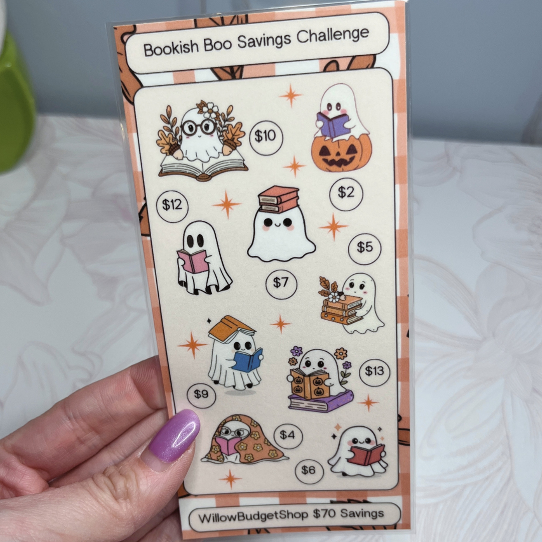 Fall Themed Savings Trackers