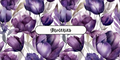 Purple Flower Cash Envelope Bundle