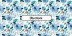 Blue Blossoms Cash Envelope Bundle
