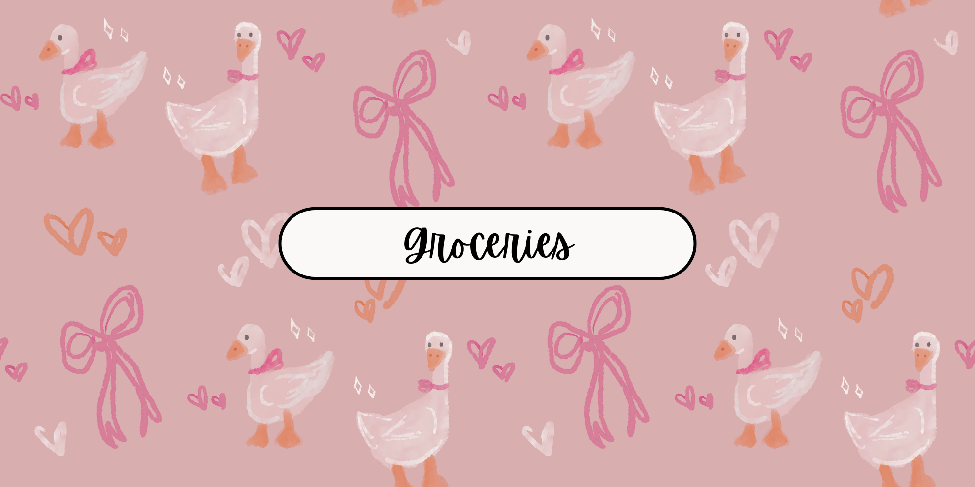 Goose Coquette Cash Envelope Bundle