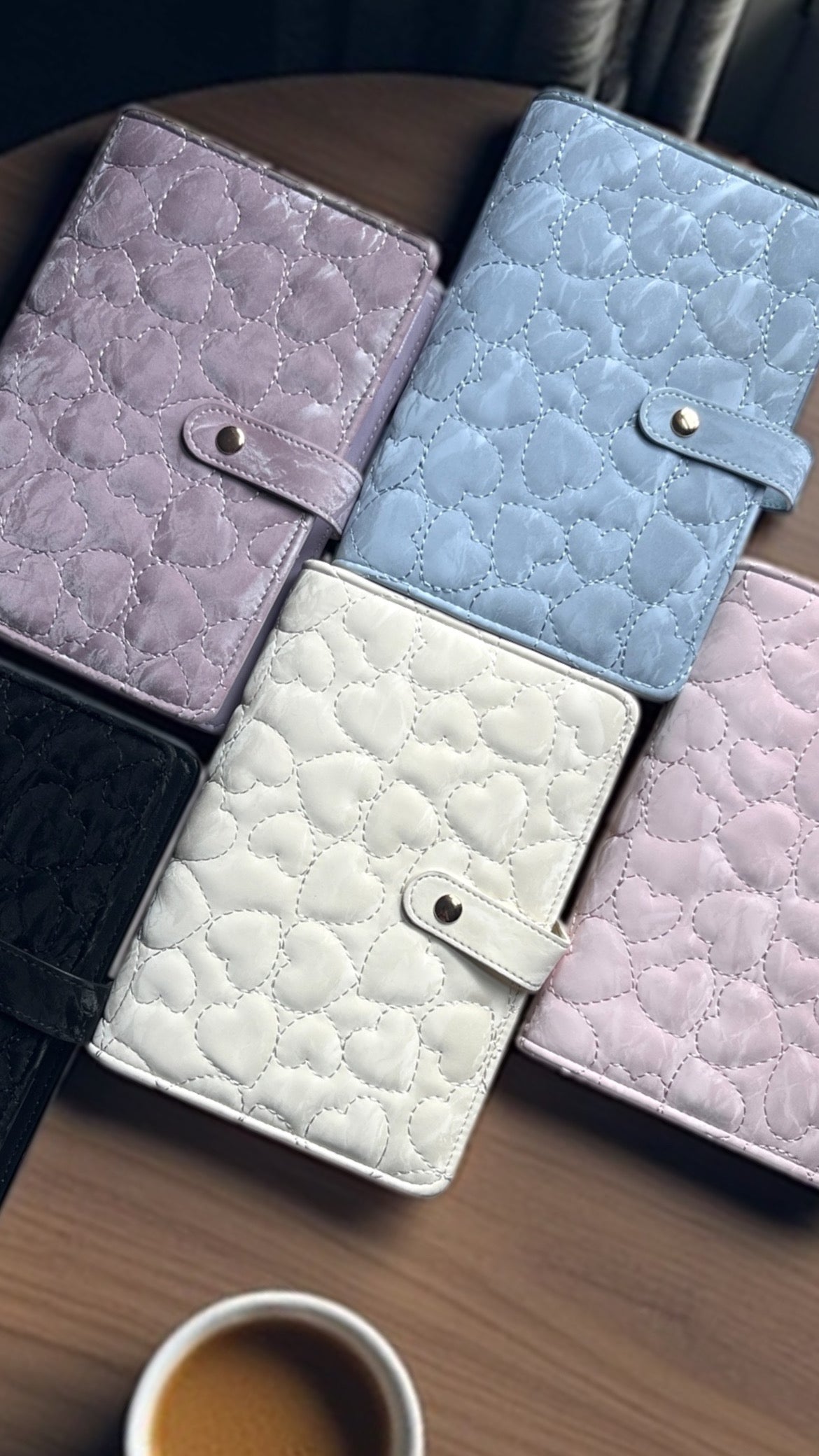 Velvet Hearts Cash Binder Collection