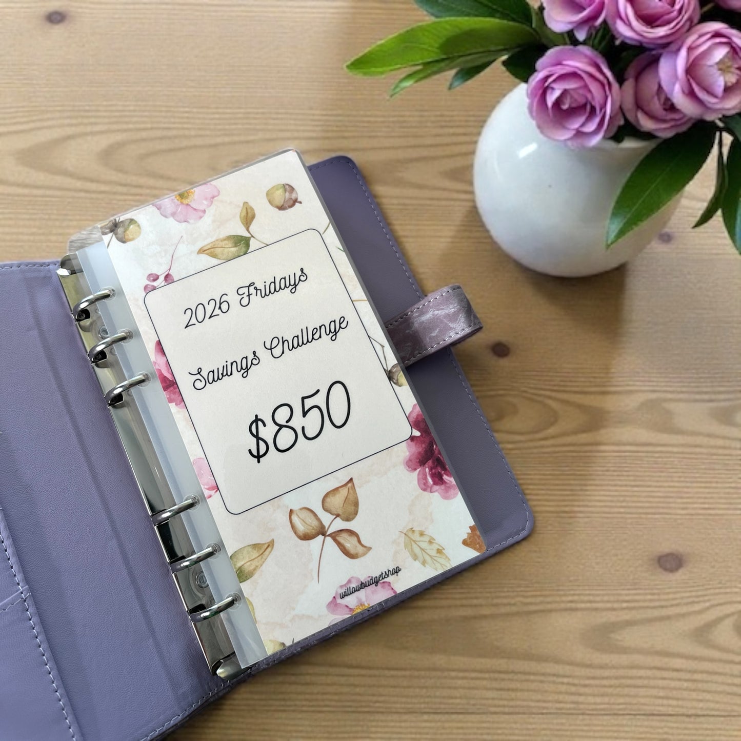 Every Friday Savings Challenge ($850)