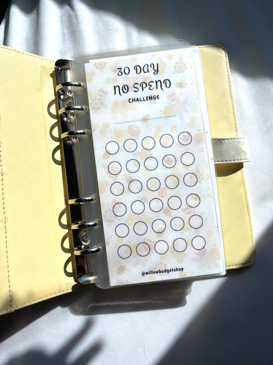 30-Day No Spend Tracker