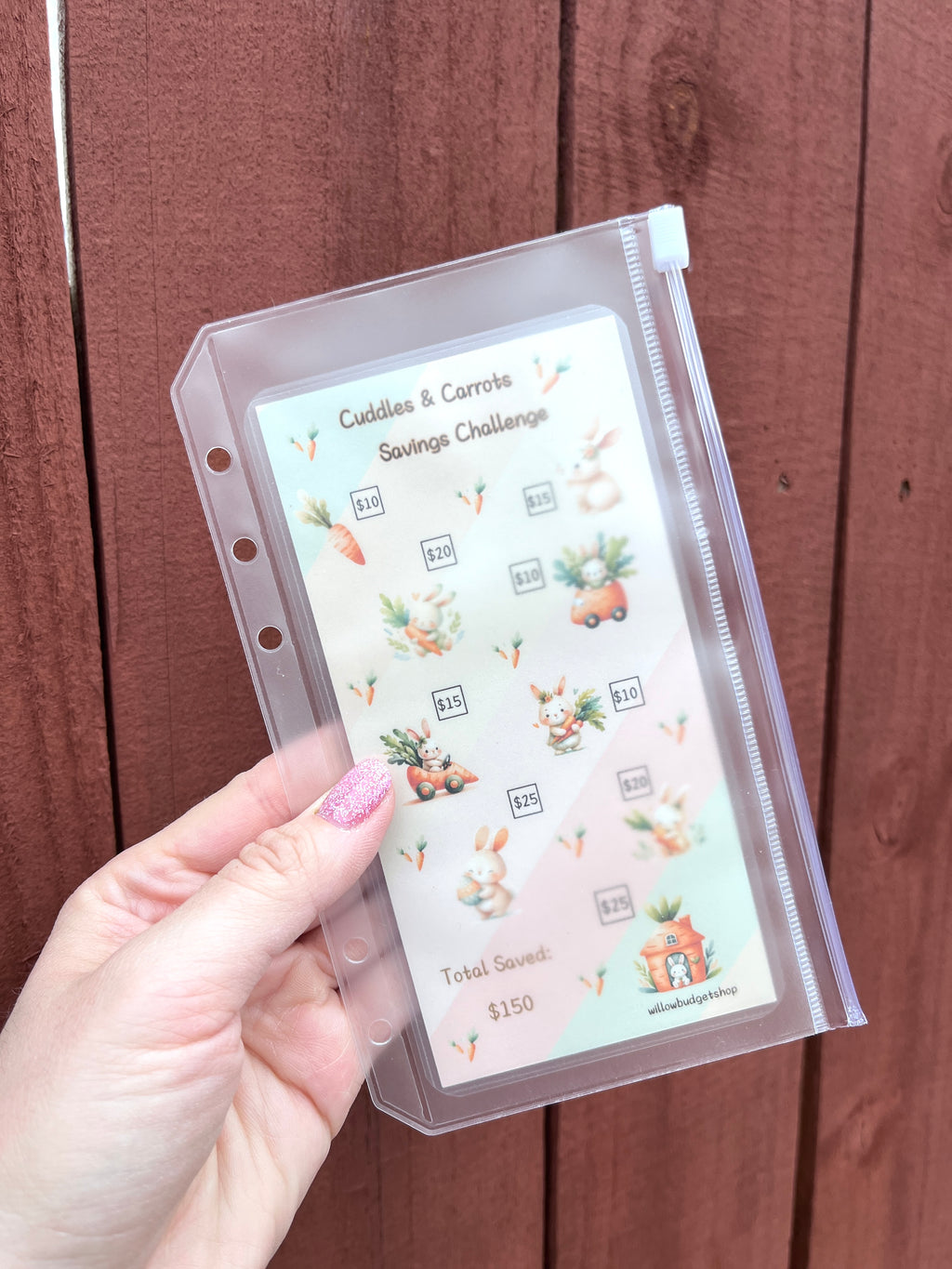 Carrots & Cuddles Savings Challenges