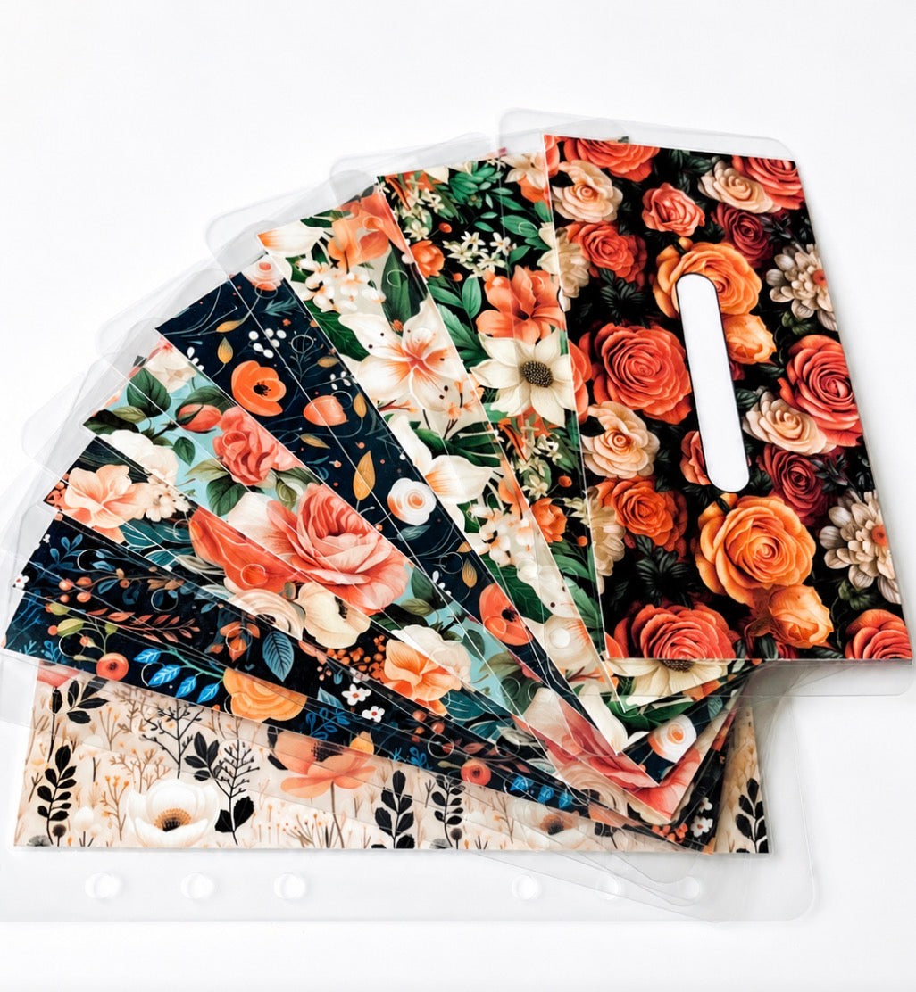 Tangerine Garden Cash Envelope Bundle