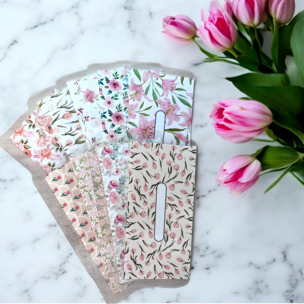 Peachy Tulips Cash Envelope Bundle