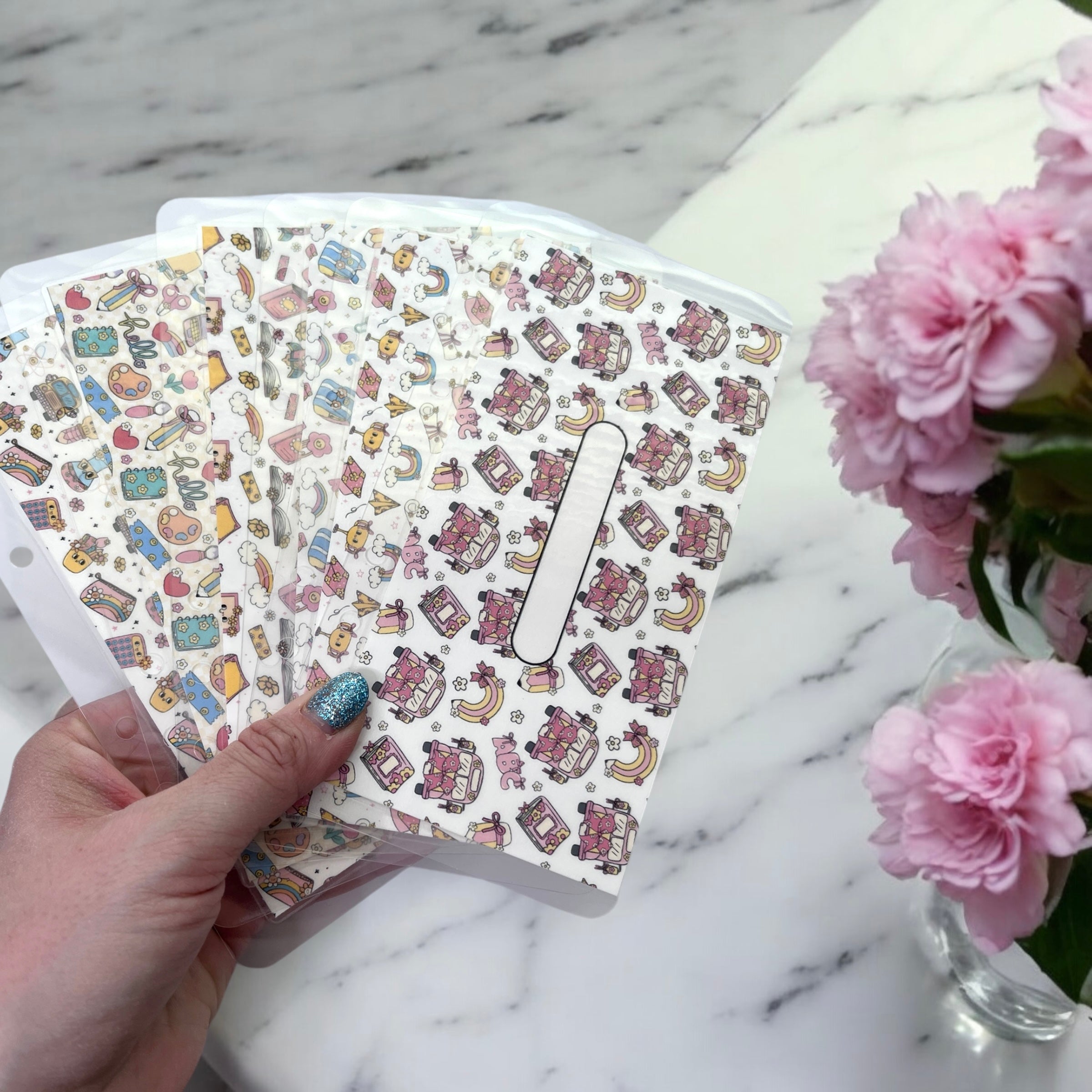 Retro School Cash Envelope Bundle