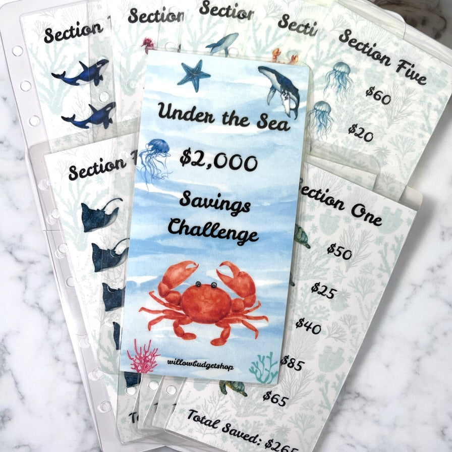 "Under the Sea" 2K Savings Challenge