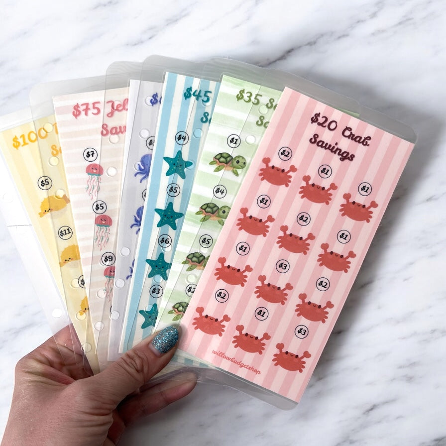 Low Budget "Sea Buddies" Savings Challenges