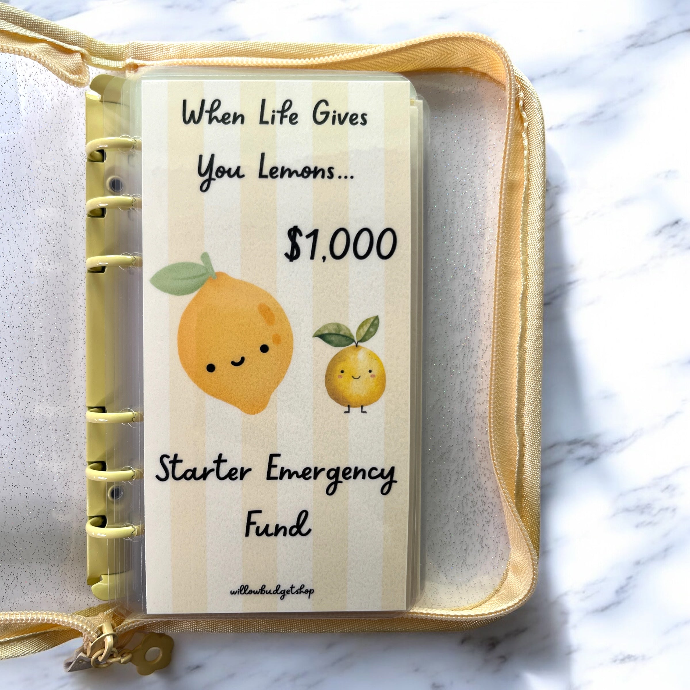 Lemon $1,000 Emergency Fund Challenge