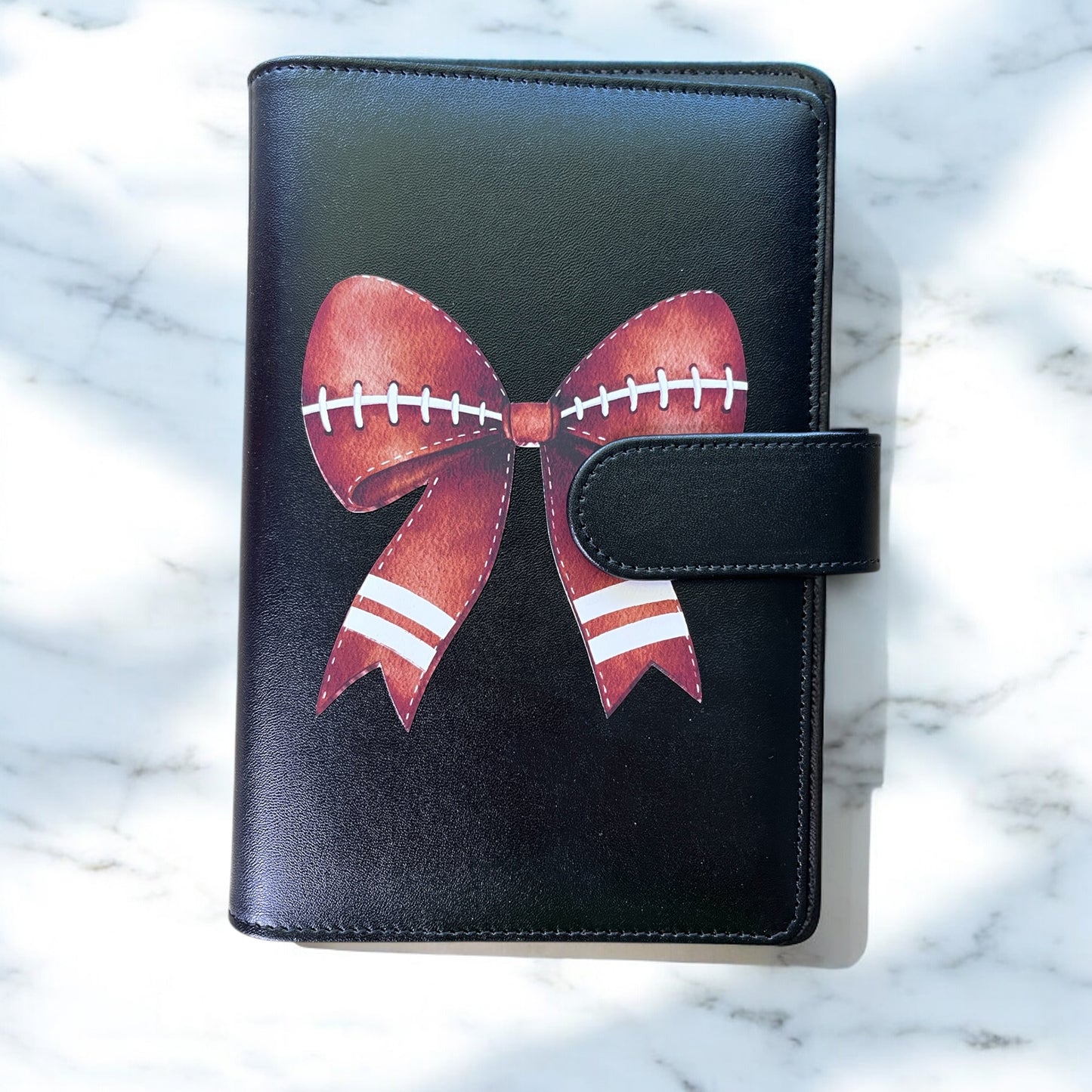 Football Bow Cash Binder