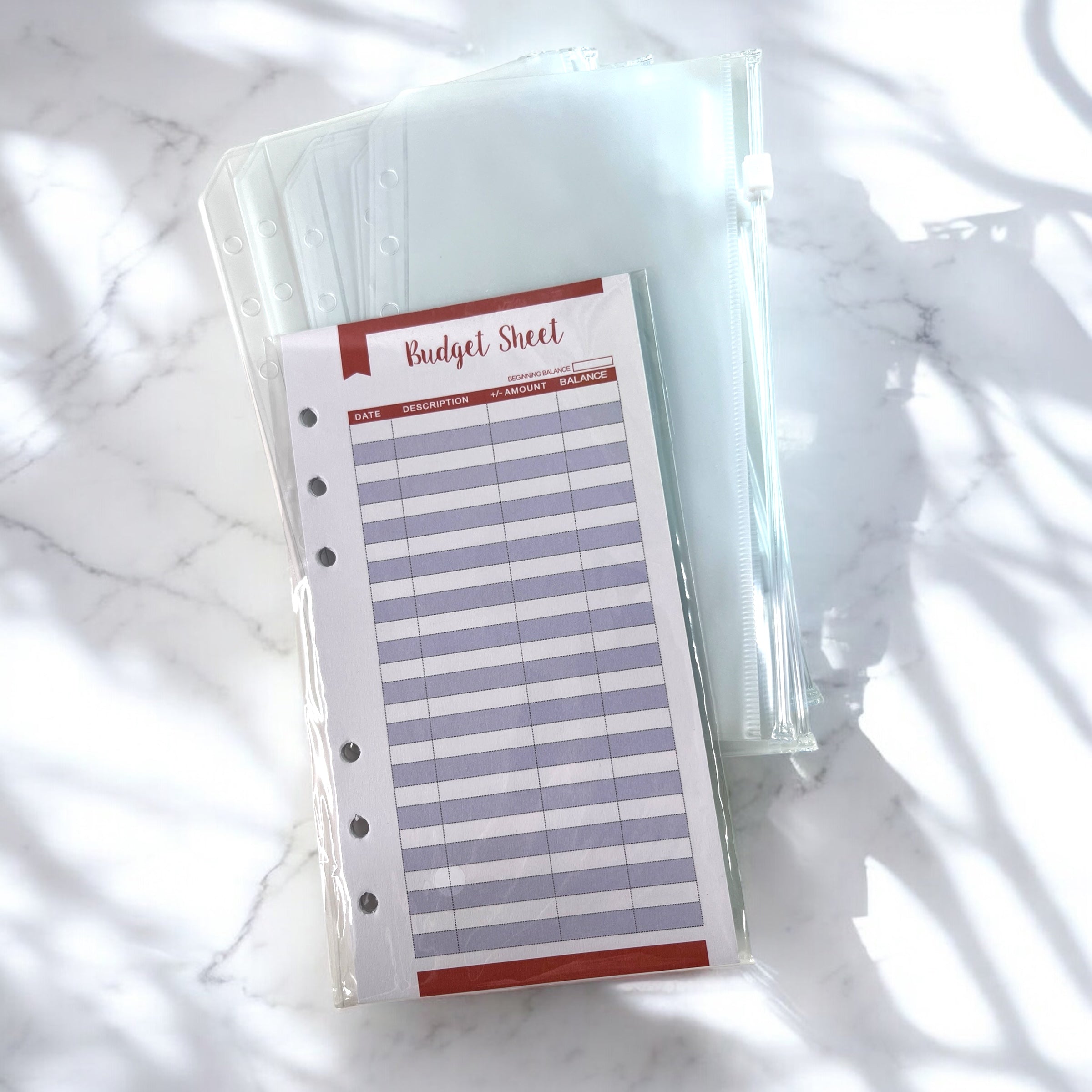 Budget Binder Starter Pack (Accessories)