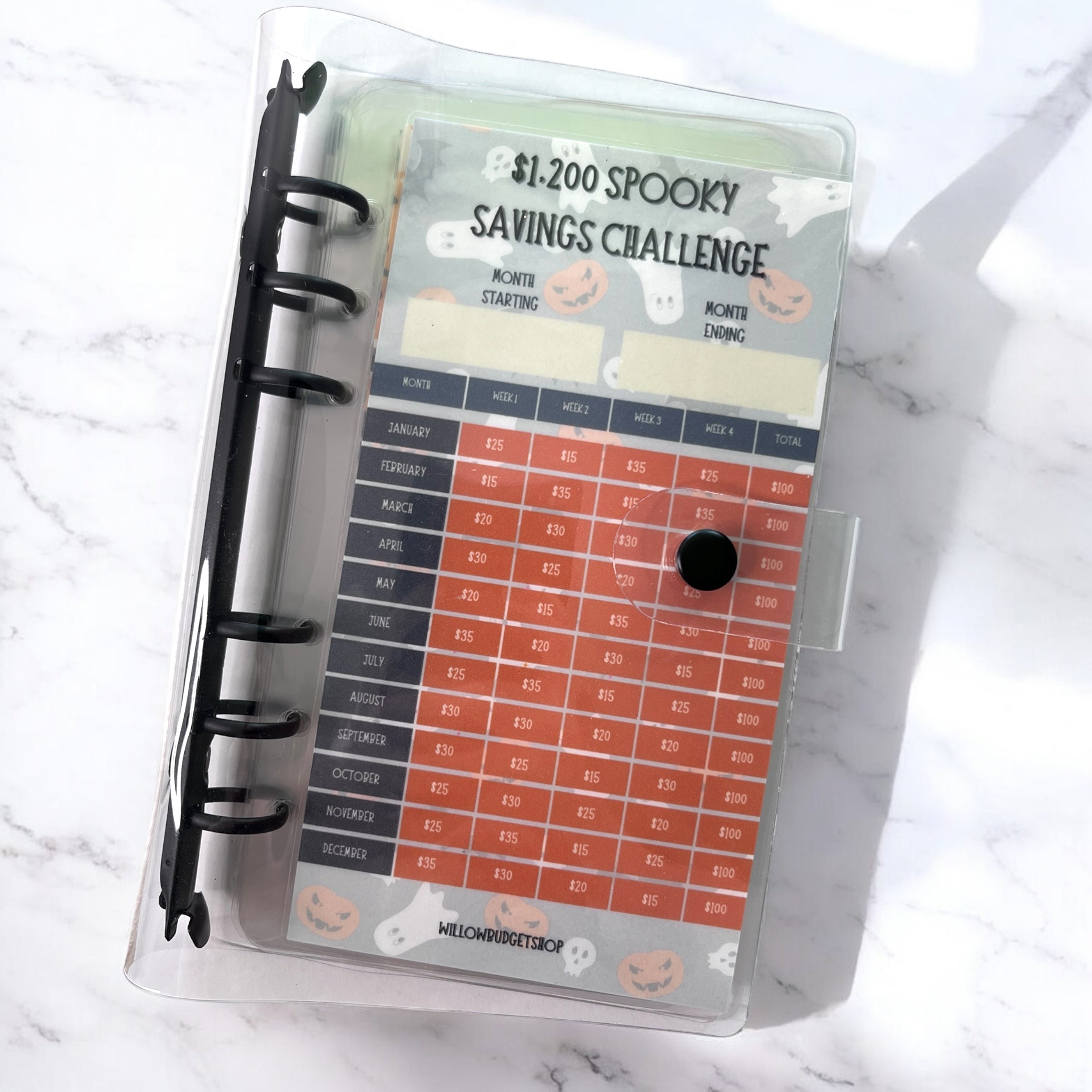 $1,200 Spooky Savings Challenge