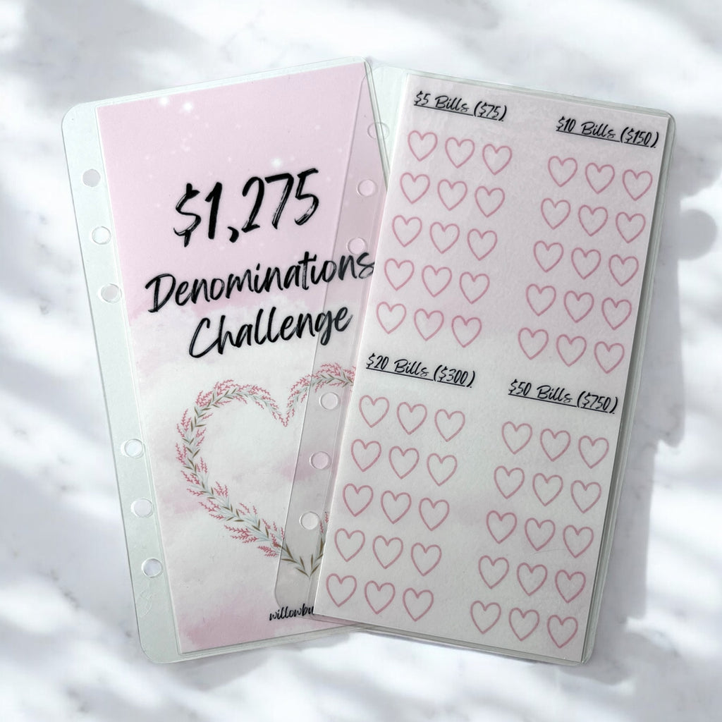 $1,275 Denominations Challenge (3 color options)