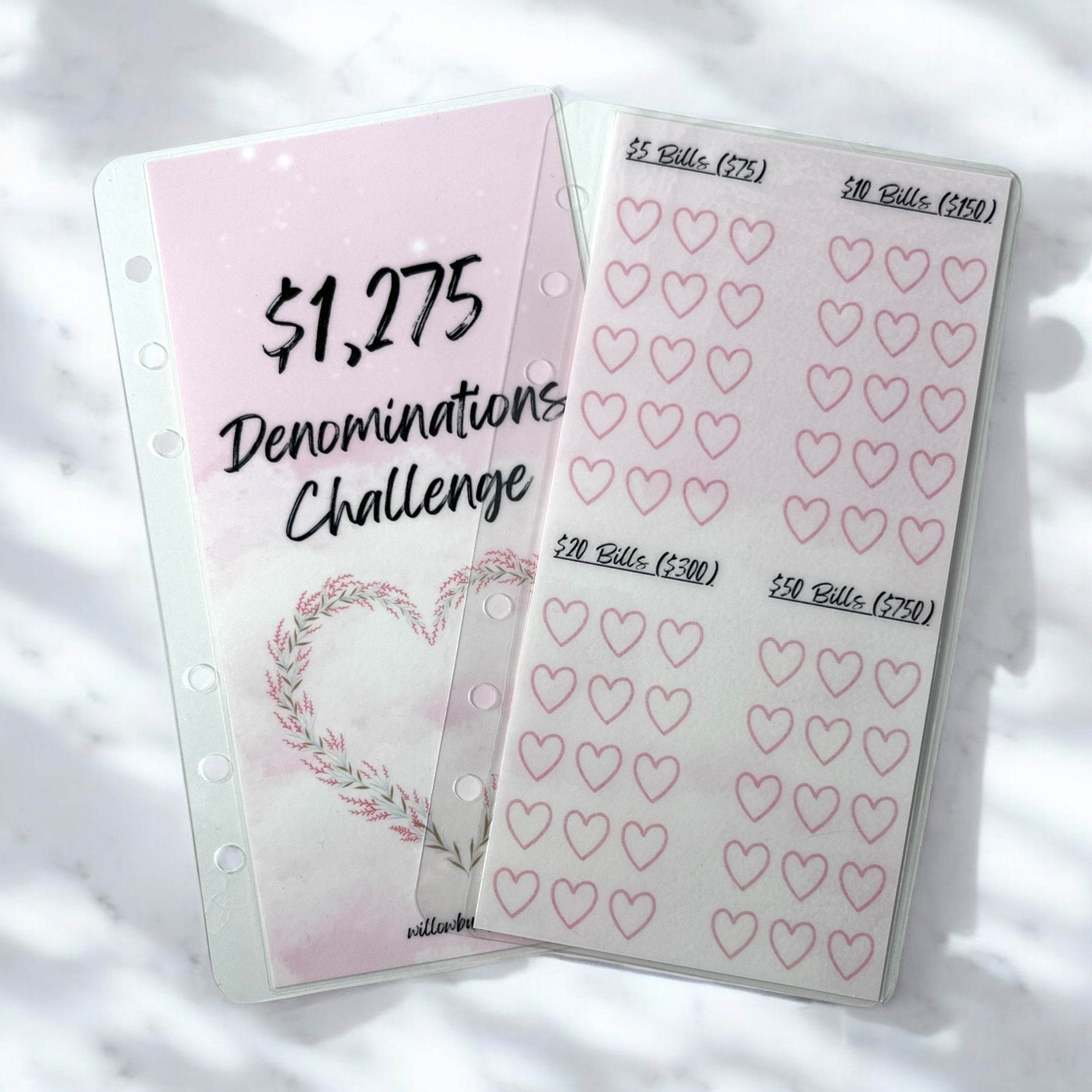 $1,275 Denominations Challenge (3 color options)