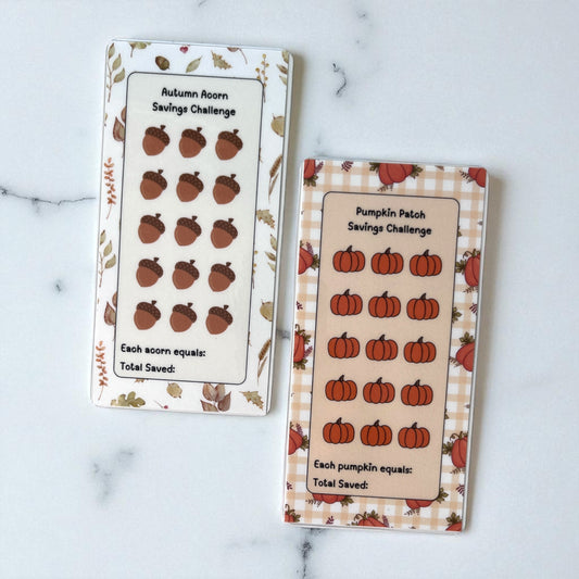 Fall Season Savings Trackers