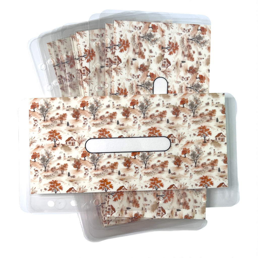 Cozy Autumn Meadow Cash Envelope Bundle