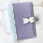Violet Bow Cash Binder