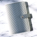 Chevron Chameleon Binder (LICORICE COLOR)