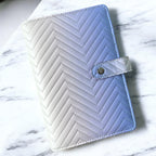 Chevron Chameleon Binder (PLUM COLOR)