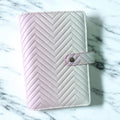 Chevron Chameleon Binder (BUBBLEGUM COLOR)