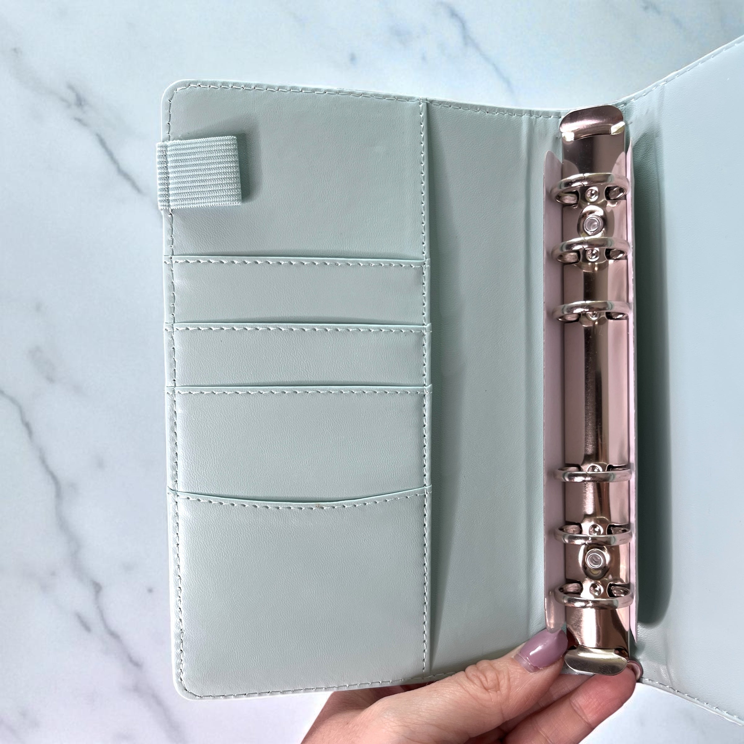 Sky Hearts Cash Binder