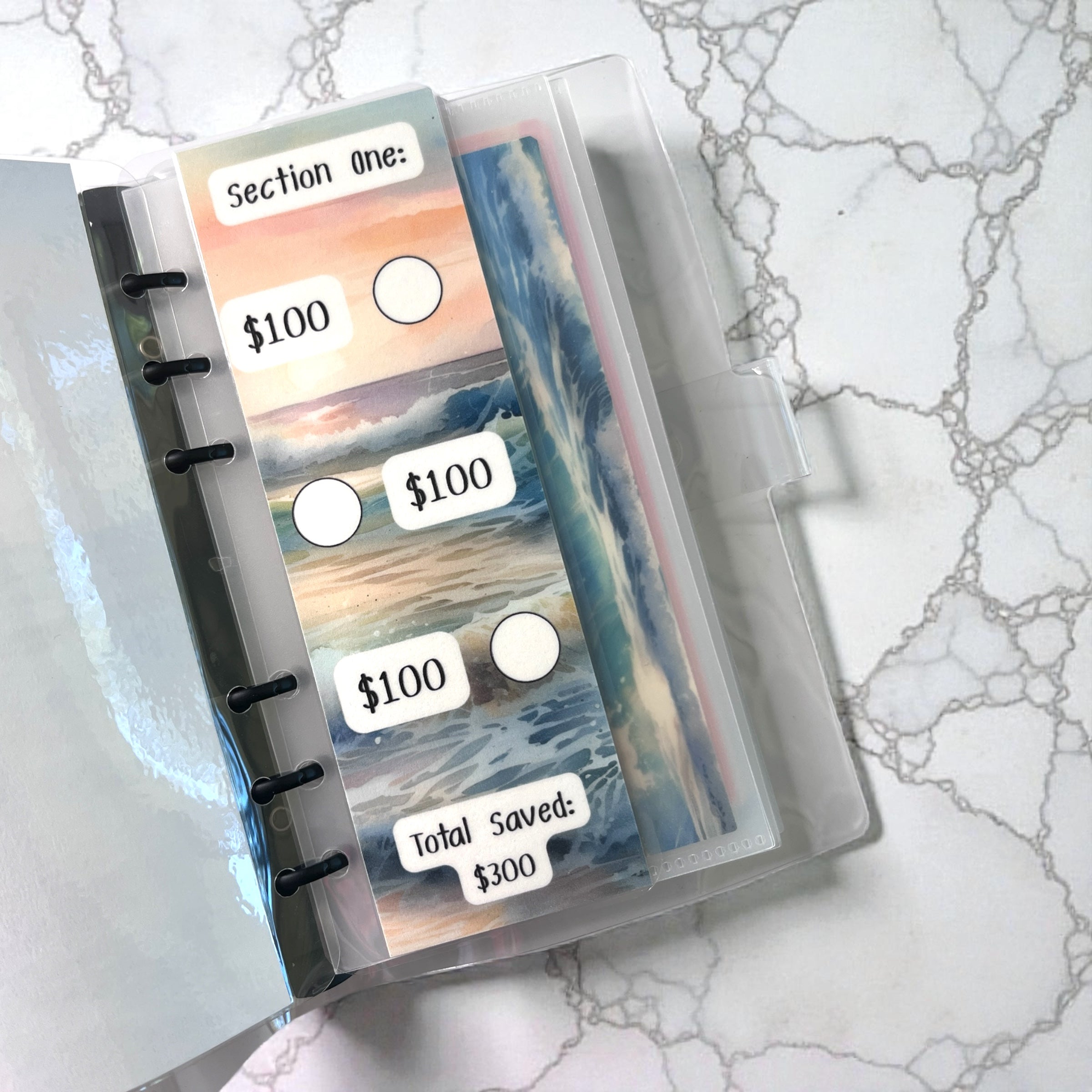 $1,000 Beach Vacation Savings Challenge (Customizable Cover)