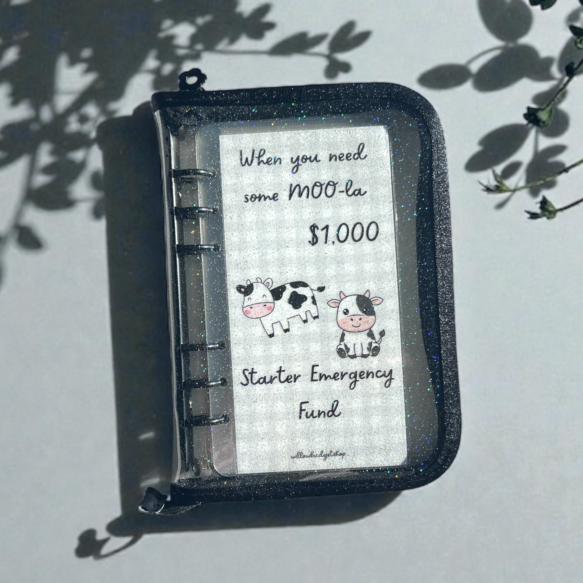 "When you need some MOO-la" $1,000 Emergency Fund Challenge