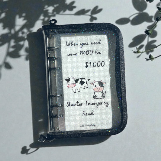 "When you need some MOO-la" $1,000 Emergency Fund Challenge