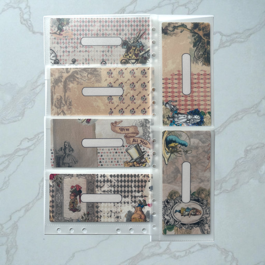 "Through the Looking Glass" Classic Cash Envelopes