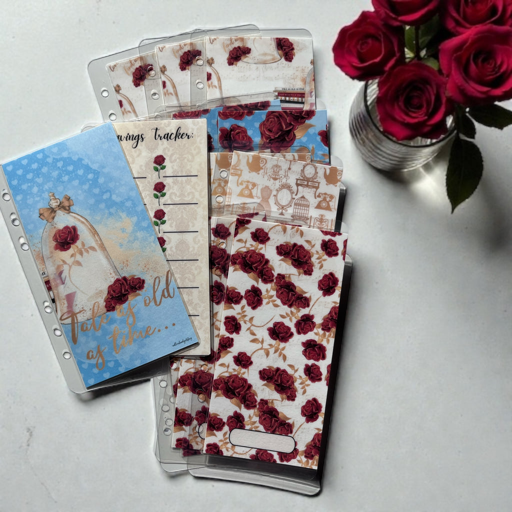 Fallen Rose Savings Challenge (Customizable)