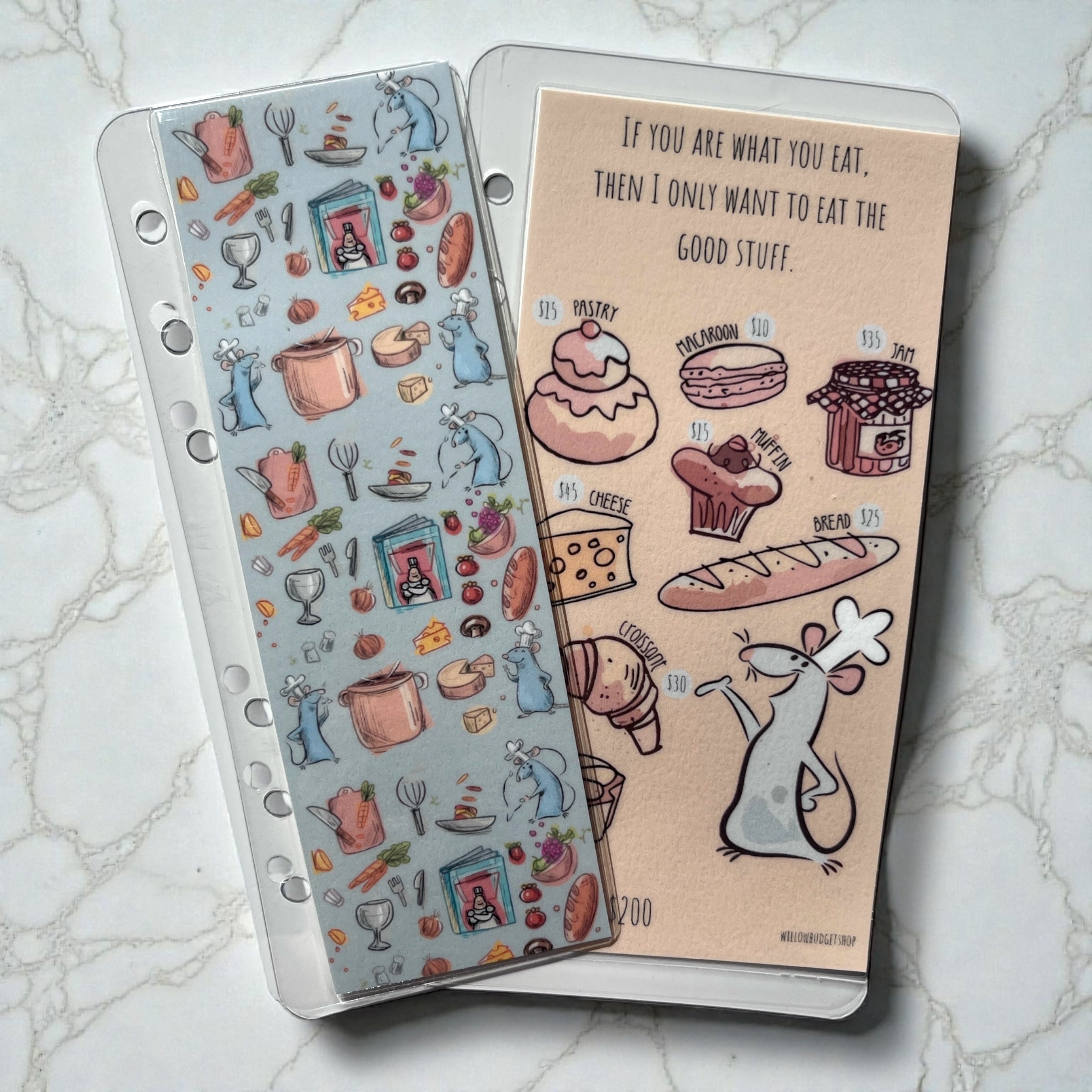 Mini Chef Savings Envelope with Bookmark
