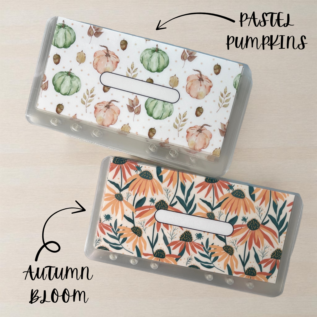 Pastel Pumpkin & Autumn Bloom Cash Envelope Bundles
