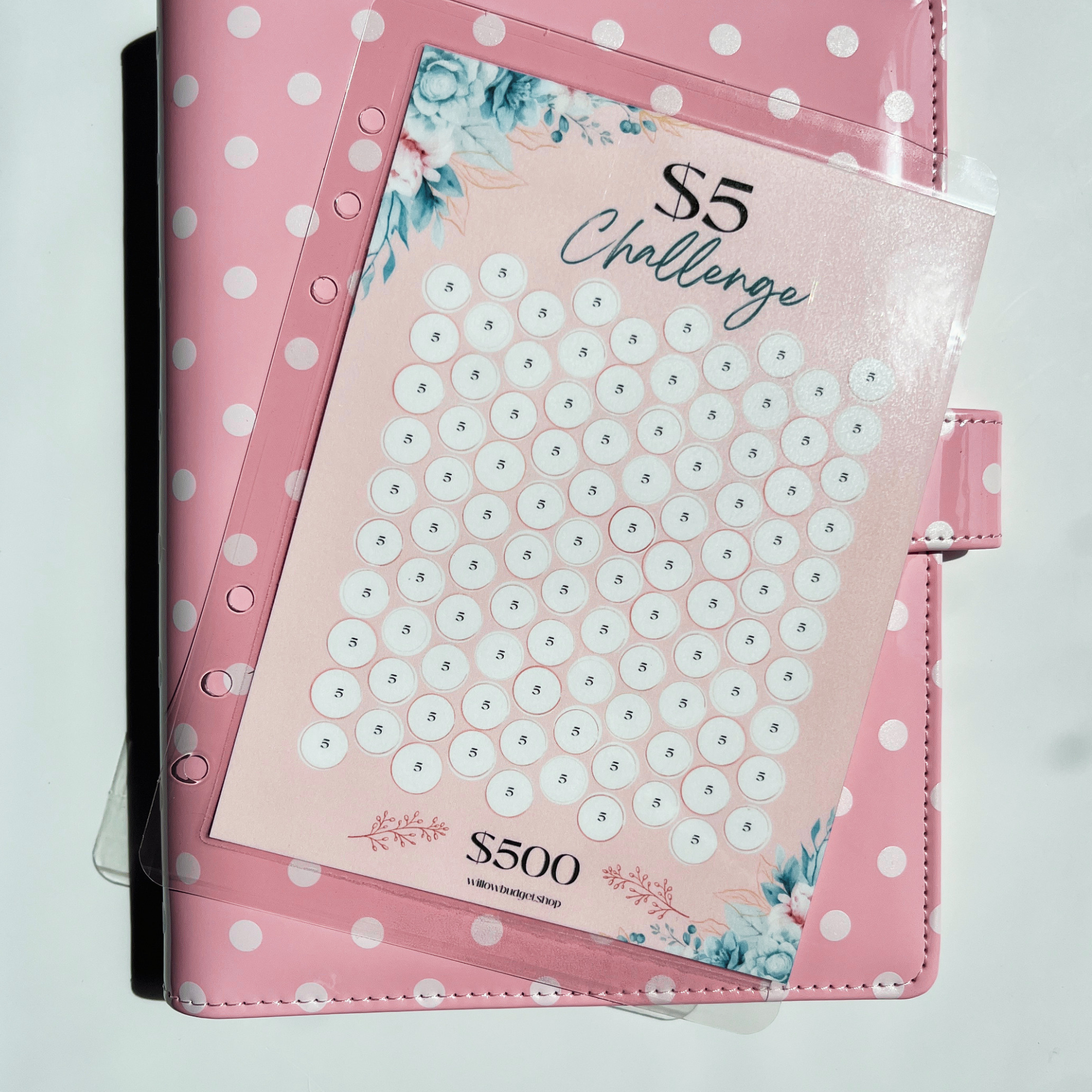 $5 Savings Challenge Tracker/Envelope (A5)