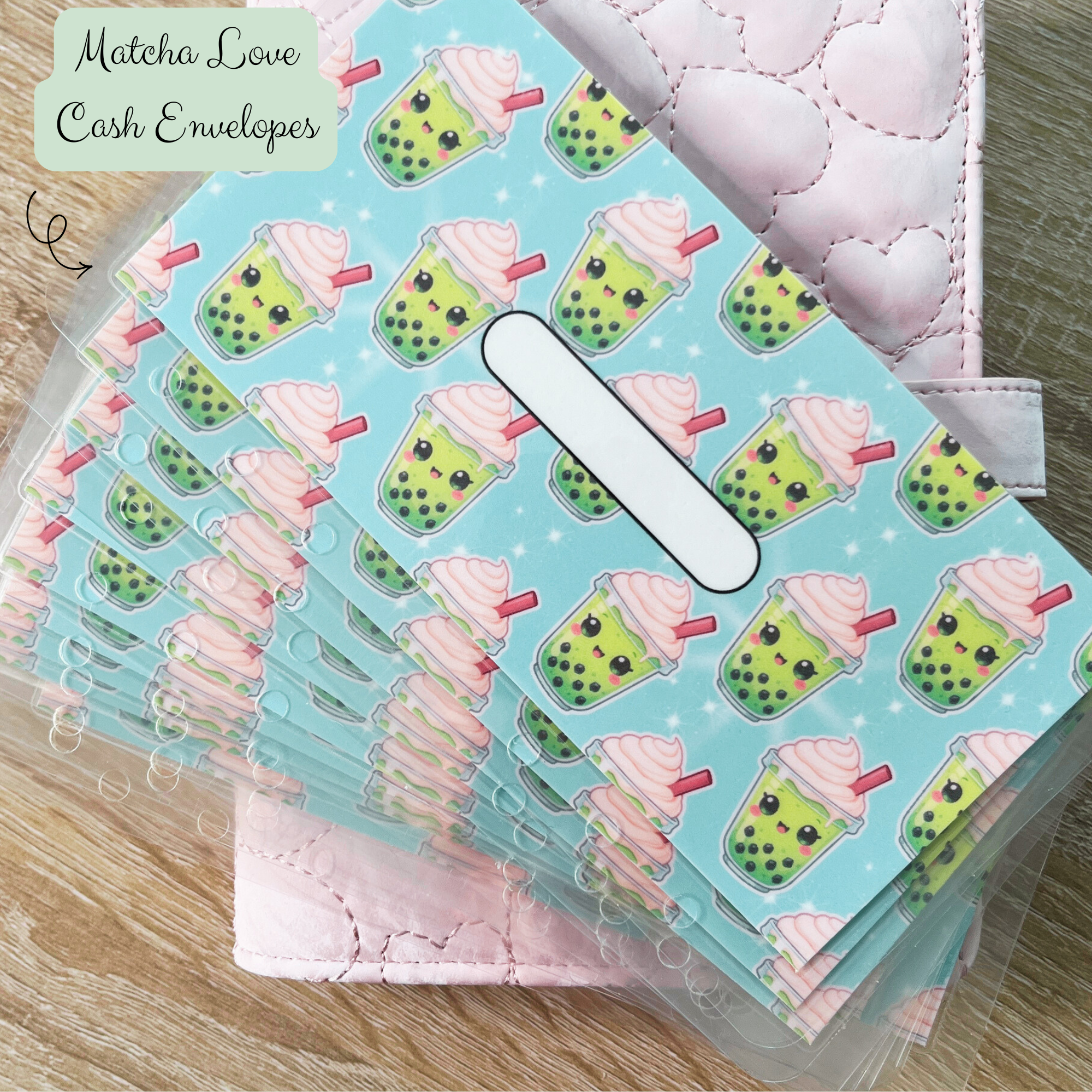 Matcha Love Cash Envelopes