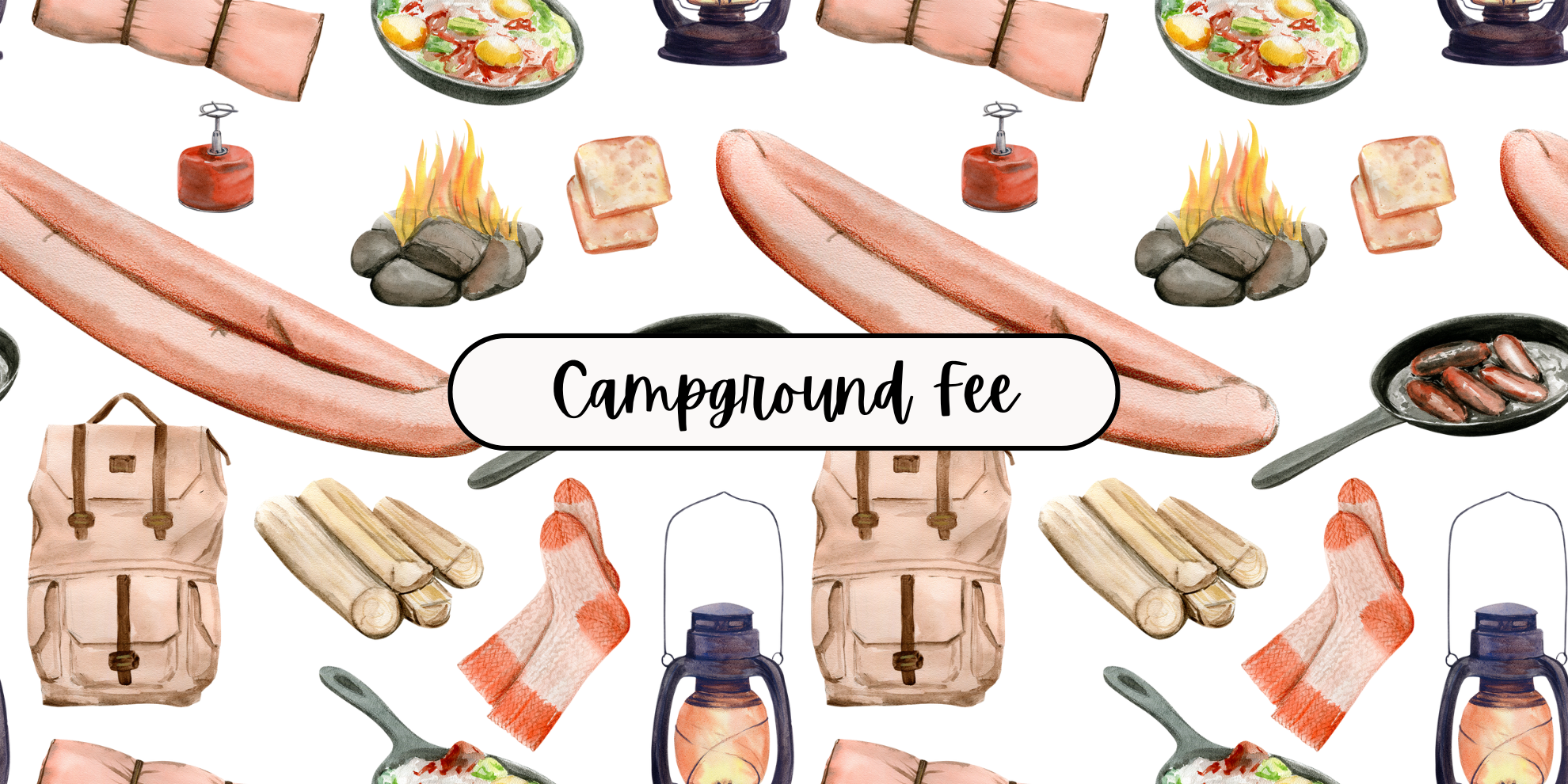 Camping Trip Cash Envelopes