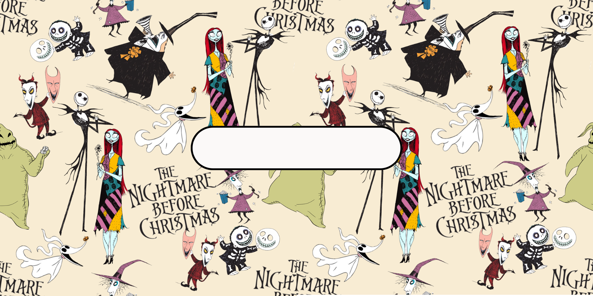 Nightmare Before Xmas Cash Envelopes