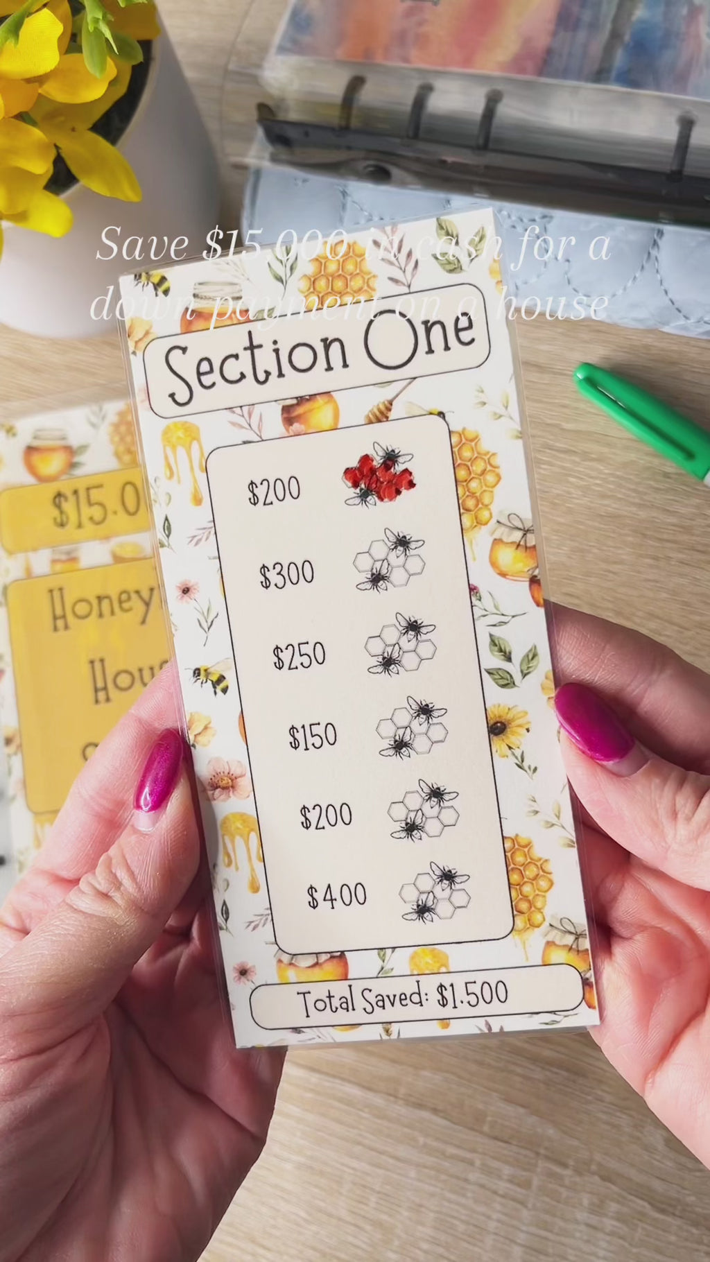 $15,000 Honeybee House Savings