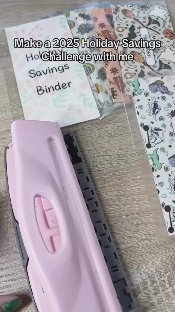 Holiday Savings Binder