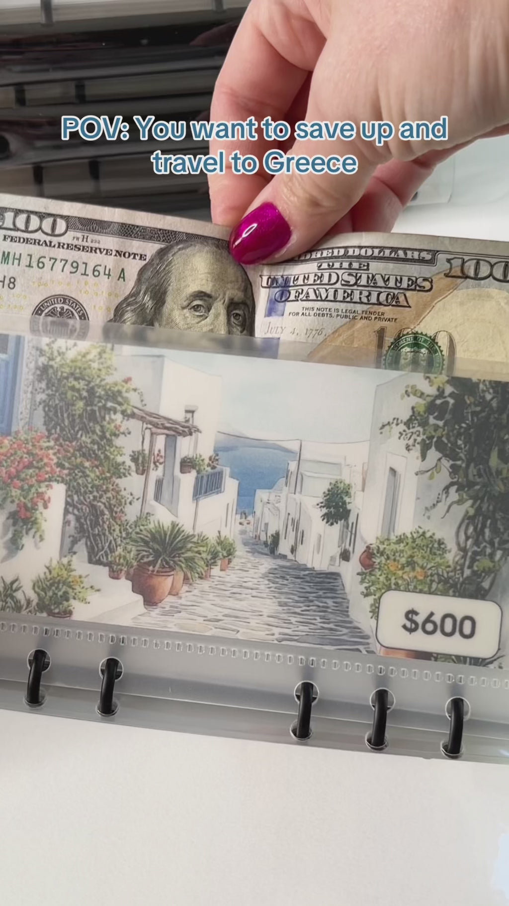 GREECE Savings Challenge (Dream & Discover Collection)