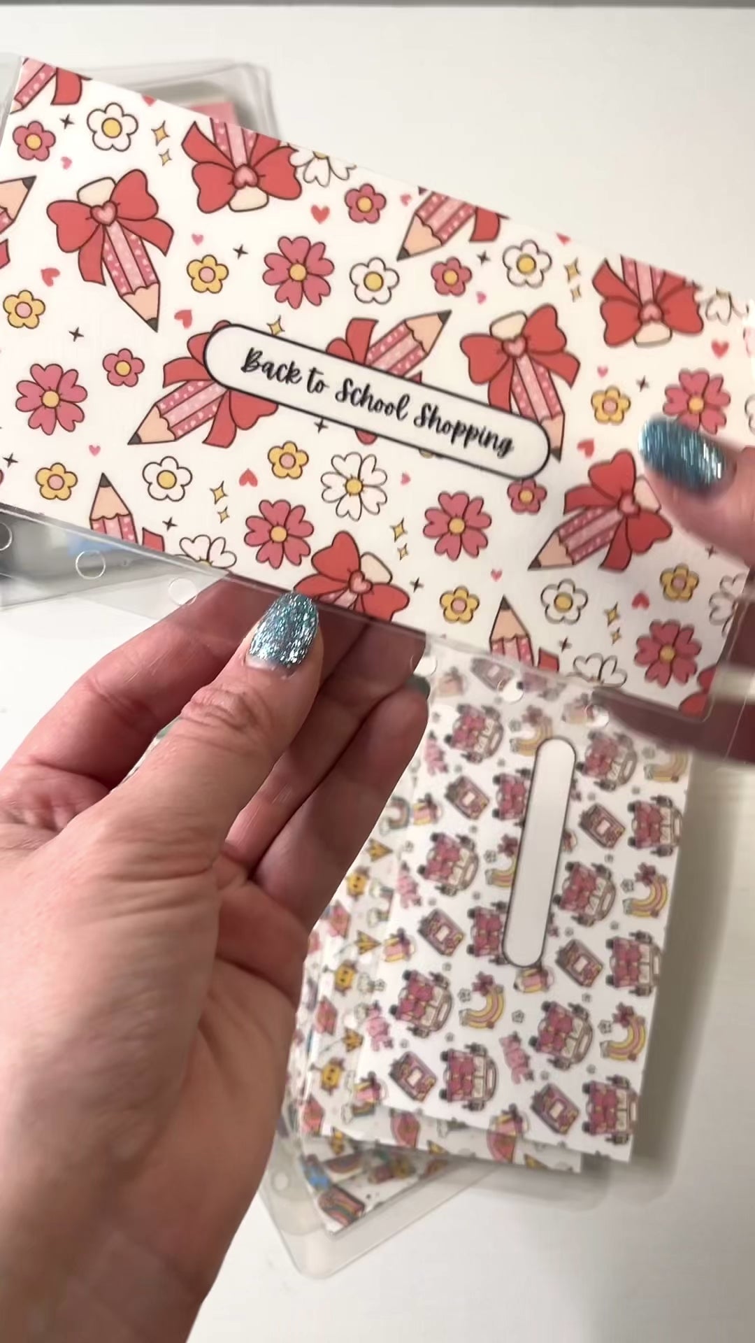 Back to School Shopping Cash Envelope